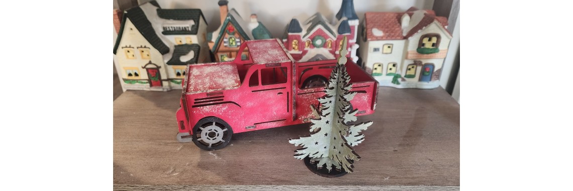 Farm Truck with tree